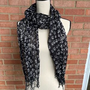 THREE scarves